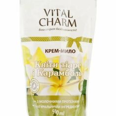 Акция на Мыло жидкое Vital Charm Цветы тиаре и карамболь 500мл от MOYO