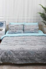 Акція на Комплект постільної білизни Moon&Star King Size 220x240 см наволочки 4х70х70 см Autograph Бязь Gold Люкс (MS-820000734) від Rozetka