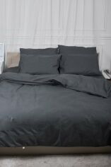 Акція на Комплект постільної білизни Moon&Star King Size 220x240 см наволочки 2х70х70 см Sweat Gray Бязь Gold Люкс (MS-820001322) від Rozetka
