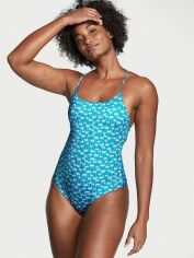 Акція на Суцільний купальник жіночий Victoria's Secret 357125954 XS Синій від Rozetka