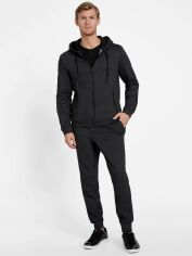 Акція на Спортивні штани утеплені чоловічі Guess 5352607 2XL Чорні від Rozetka