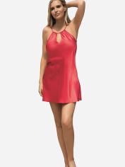 Акция на Нічна сорочка DKaren Slip Cortney XS Red от Rozetka