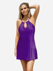 Акция на Нічна сорочка DKaren Slip Cortney S Violet от Rozetka