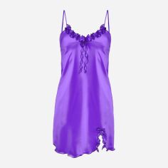 Акція на Нічна сорочка DKaren Slip Gabi 2XL Violet від Rozetka