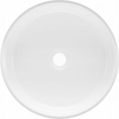 Акція на Раковина для ванної GRANADO Grado white gel штучний камінь від Rozetka
