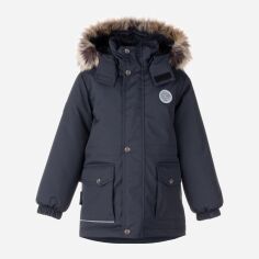 Акція на Дитяча зимова куртка-парка для хлопчика Lenne Emmet 23339-950 134 см від Rozetka