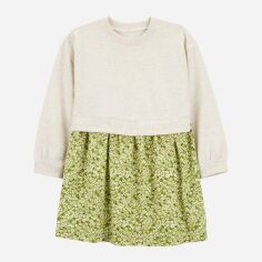 Акція на Дитяче плаття для дівчинки Carter's 2P831410 88-93 см Молочне/Квітковий принт від Rozetka