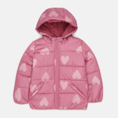 Акция на Дитяча демісезонна куртка для дівчинки Carters C223979 110-116 см Рожева от Rozetka