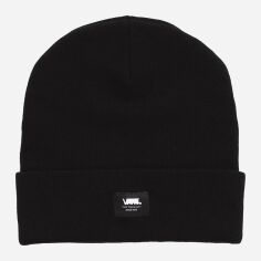 Акция на Шапка жіноча Vans Wm Breakin Curfew Beanie II Bl VN0A5GUVBKA1 One Size Чорна от Rozetka