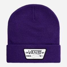 Акція на Шапка Vans Mn Milford Beanie VN000UOUSF51 One Size Фіолетова від Rozetka
