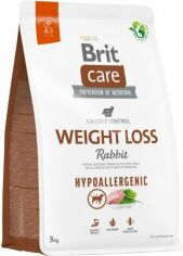 Акция на Сухой корм Brit Care Dog Hypoallergenic Weight Loss для собак с лишним весом 3 кг (8595602559176) от Stylus