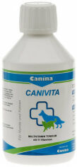 Акція на Вітамінний тонік Canina Canivita 250 ml із швидким ефектом (4027565110018) від Y.UA