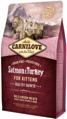 Акція на Сухий корм для кошенят Carnilove Salmon & Turkey Kitten 2 кг (8595602512225) від Y.UA