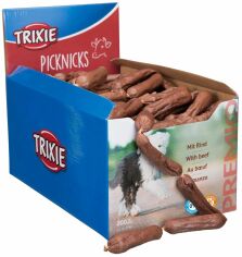 Акція на Ласощі Trixie Premio Picknicks для собак сосиски 1.6 кг яловичина 200 шт (2748) від Y.UA