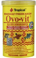 Акція на Корм для акваріумних риб Tropical Ovo-vit у пластівцях 1 л (5900469770368) від Y.UA