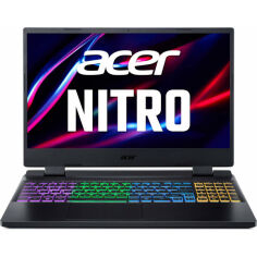Акция на Ноутбук ігровий Acer Nitro 5 AN515-58 (NH.QLZEU.00C) Obsidian Black от Comfy UA