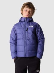 Акция на Підліткова зимова двостороння куртка для хлопчика The North Face NF0A82DAOSX1 170-175 см Синя от Rozetka