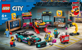 Акция на Конструктор LEGO City Тюнінг-ательє (60389) от Будинок іграшок
