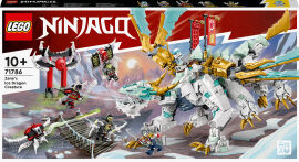 Акция на Конструктор LEGO NINJAGO Істота Крижаний Дракон Зейна (71786) от Будинок іграшок