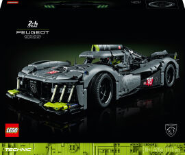 Акция на Конструктор ​LEGO Technic PEUGEOT 9X8 24H Le Mans Hybrid Hypercar (42156) от Будинок іграшок