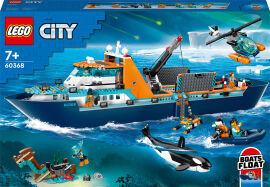 Акция на Конструктор LEGO City Арктичний дослідницький корабель (60368) от Будинок іграшок