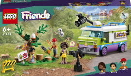 Акция на Конструктор LEGO Friends Фургон редакції новин (41749) от Будинок іграшок