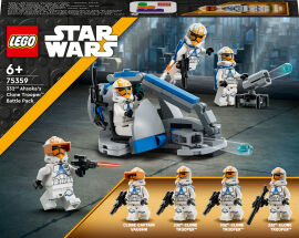 Акція на Конструктор LEGO Star Wars Клони-піхотинці Асоки 332-го батальйону. Бойовий набір (75359) від Будинок іграшок
