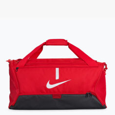 Акція на Спортивна сумка Nike Acdmy L Duff CU8089-657 Червоний/Чорний від Rozetka