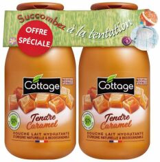 Акція на Набір Cottage Sweet Caramel Молочко для душу 2 шт. х 250 мл від Rozetka