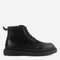 Акція на Чоловічі зимові черевики Le'BERDES 00000016255 40 27.5 см Чорні від Rozetka