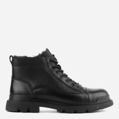 Акция на Чоловічі зимові черевики низькі Le'BERDES 00000016370 41 27.5 см Чорні от Rozetka