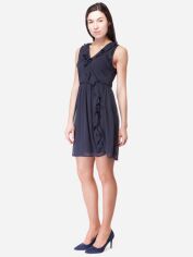 Акція на Сукня коротка осіння жіноча Vero Moda GD-00053260 L Темно-синя від Rozetka