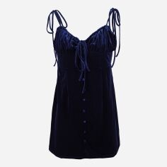Акція на Сукня коротка осіння жіноча Glamorous GD-00060231 36 Синя від Rozetka