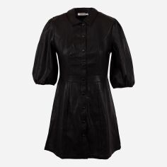 Акція на Сукня-сорочка коротка осіння жіноча Glamorous GD-00060157 36 Чорна від Rozetka