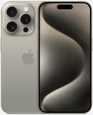 Акция на Apple iPhone 15 Pro 256GB Natural Titanium (MTV53) от Stylus