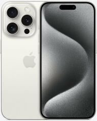 Акция на Apple iPhone 15 Pro 512GB White Titanium (MTV83) от Y.UA