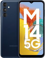 Акция на Samsung Galaxy M14 5G 6/128Gb Berry Blue M146B от Y.UA