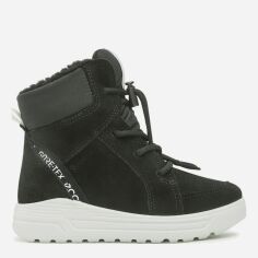 Акция на Підліткові зимові черевики для хлопчика ECCO Urban Snowboarder 72236251052 35 Чорні от Rozetka