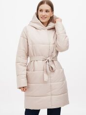 Акция на Куртка демісезонна з капюшоном жіноча EQUILIBRI NV Coat Kr M Beige от Rozetka