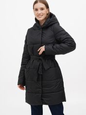 Акция на Куртка демісезонна з капюшоном жіноча EQUILIBRI NV Coat Kr L Black от Rozetka