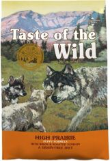 Акція на Сухой корм для щенков Taste of the Wild High Prairie Puppy с мясом бизона 5.6 кг (9754-HT77) від Stylus