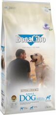 Акция на Сухой корм для собак BonaCibo Adult Dog Chicken&Rice with Anchovy с мясом курицы, анчоусами и рисом 15 кг (BC405765) от Stylus