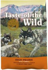 Акція на Сухий корм для щенят Taste of the Wild High Prairie Puppy Formula з м'ясом бізону 12.2 кг (9755-HT60) від Y.UA