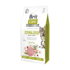 Акция на Сухий корм для стерилізованих кішок Brit Care Sterilized Immunity Support зі свининою, 7 кг от Eva