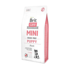 Акція на Сухий корм для цуценят мініатюрних порід Brit Care Mini Puppy з ягнятиною, 2 кг від Eva