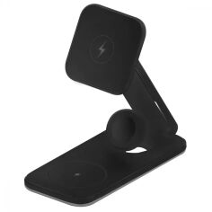 Акция на Proove Wireless Charger Energy Fold 15W Black для iPhone 15 I 14 I 13 I 12 series, Apple Watch and Apple AirPods от Y.UA