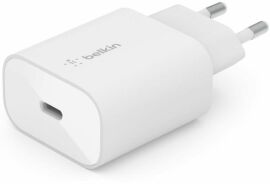 Акція на Belkin USB-C Wall Charger 25W White (WCA004VFWH) від Stylus