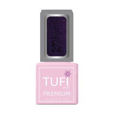 Акция на Гель-лак для нігтів Tufi Profi Premium Purple 23 Фіолетовий вельвет, 8 мл от Eva