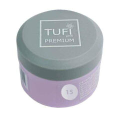 Акція на Гель для нарощування нігтів Tufi Profi Premium Builder UV Gel 15 Clear, 15 г від Eva