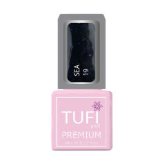 Акція на Гель-лак для нігтів Tufi Profi Premium Sea 19 Синій оксамит, 8 мл від Eva